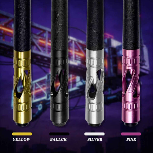 JIANYING YFEN High-Grade Metal Carbon Fiber Pool Cue Stick Set-11.8mm/12.5mm Tip,Top-Quality Carbon Fiber Billiard Stick with Free Accessories(副本)