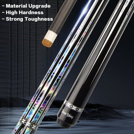 2026 new design billiard cue. Inlaying technique carbon fiber 1/2 billiard cue comes with a cue box and accessories. It features a 58 - inch, 11.8mm cue tip Comes with cue case + leather tip + gloves + towel + chalk - JIAN YING Cues2026 new design billiard cue. Inlaying technique carbon fiber 1/2 billiard cue comes with a cue box and accessories. It features a 58 - inch, 11.8mm cue tip Comes with cue case + leather tip + gloves + towel + chalk球杆JIAN YING