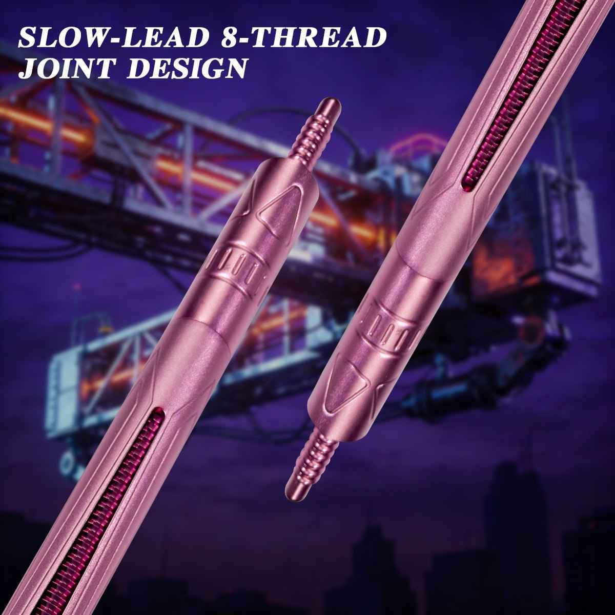 JIANYING YFEN High-Grade Metal Carbon Fiber Pool Cue Stick Set-11.8mm/12.5mm Tip,Top-Quality Carbon Fiber Billiard Stick with Free Accessories（副本）